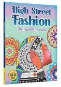 High Street Fashion: Coloring Book for Adults