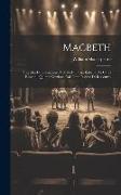 Macbeth: Tragedia Di Shakspeare. Voltata In Prosa Italiana Da Carlo Rusconi. Quinta Odizione Col Testo Inglese Di Riscontro