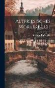 Altfriesisches Wörterbuch