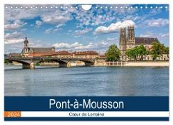 Pont-à-Mousson - C¿ur de Lorraine (Calendrier mural 2024 DIN A4 vertical), CALVENDO calendrier mensuel
