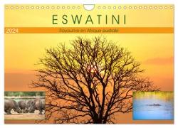 Eswatini ¿ Royaume en Afrique australe (Calendrier mural 2024 DIN A4 vertical), CALVENDO calendrier mensuel