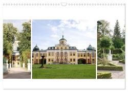 The Belvedere Castle Weimar (Wall Calendar 2024 DIN A3 landscape), CALVENDO 12 Month Wall Calendar