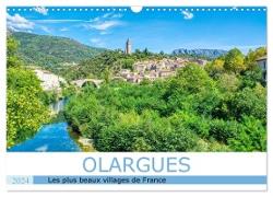 Les plus beaux villages de France - Olargue (Calendrier mural 2024 DIN A3 vertical), CALVENDO calendrier mensuel