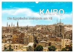 KAIRO Die ägyptische Metropole am Nil (Wandkalender 2024 DIN A3 quer), CALVENDO Monatskalender