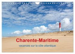 Charente-Maritime vacances sur la côte atlantique (Calendrier mural 2024 DIN A4 vertical), CALVENDO calendrier mensuel
