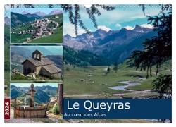 Le Queyras au c¿ur des Alpes (Calendrier mural 2024 DIN A3 vertical), CALVENDO calendrier mensuel
