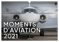 MOMENTS D´AVIATION 2024 (Calendrier mural 2024 DIN A3 vertical), CALVENDO calendrier mensuel