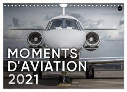 MOMENTS D´AVIATION 2024 (Calendrier mural 2024 DIN A4 vertical), CALVENDO calendrier mensuel