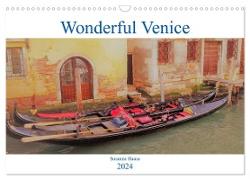 Wonderful Venice (Wall Calendar 2024 DIN A3 landscape), CALVENDO 12 Month Wall Calendar