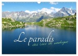 Le paradis des lacs de montagne (Calendrier mural 2024 DIN A3 vertical), CALVENDO calendrier mensuel