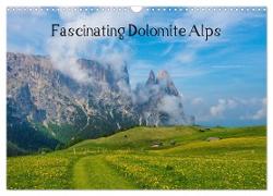 Fascinating Dolomite Alps (Wall Calendar 2024 DIN A3 landscape), CALVENDO 12 Month Wall Calendar