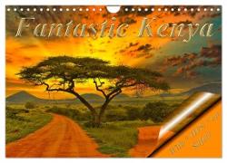 Fantastic Kenya (Wall Calendar 2024 DIN A4 landscape), CALVENDO 12 Month Wall Calendar