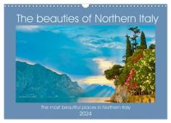 The beauties of Northern Italy (Wall Calendar 2024 DIN A3 landscape), CALVENDO 12 Month Wall Calendar