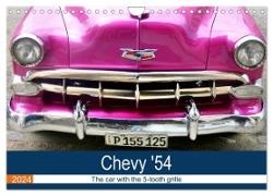 Chevy '54 - The car with the 5-tooth grille (Wall Calendar 2024 DIN A4 landscape), CALVENDO 12 Month Wall Calendar