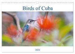 Birds of Cuba Island (Wall Calendar 2024 DIN A3 landscape), CALVENDO 12 Month Wall Calendar