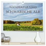 Wanderparadies Schwäbische Alb (hochwertiger Premium Wandkalender 2024 DIN A2 quer), Kunstdruck in Hochglanz