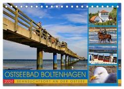 Ostseebad Boltenhagen - Sehnsuchtsort an der Ostsee (Tischkalender 2024 DIN A5 quer), CALVENDO Monatskalender