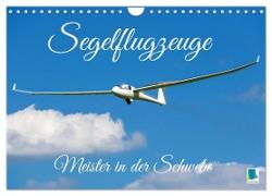 Meister in der Schwebe: Segelflugzeuge (Wandkalender 2024 DIN A4 quer), CALVENDO Monatskalender