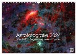 Astrofotografie von Stefan Ziegenbalg (Querformat) (Wandkalender 2024 DIN A3 quer), CALVENDO Monatskalender