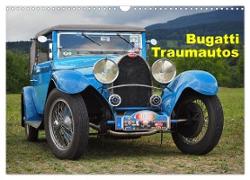 Bugatti Traumautos (Wandkalender 2024 DIN A3 quer), CALVENDO Monatskalender
