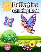 Butterflies Coloring Book