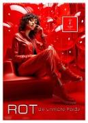 Rot, die sinnliche Farbe (Wandkalender 2024 DIN A2 hoch), CALVENDO Monatskalender