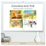Schwedens heile Welt (hochwertiger Premium Wandkalender 2024 DIN A2 quer), Kunstdruck in Hochglanz
