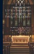 Mandements, Lettres Pastorales Et Circulaires Des Évêques De Québec, Volume 5