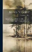 Beza's "Icones": Contemporary Portraits of Reformers of Religion and Letters, Being Facsimile Reproductions of the Portraits in Beza's