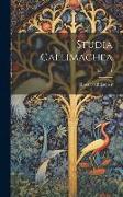 Studia Callimachea, Volume 1