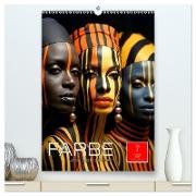 Farbe und Schönheit (hochwertiger Premium Wandkalender 2024 DIN A2 hoch), Kunstdruck in Hochglanz