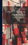 Oeuvres Complètes De M. De Bonald, Volume 4