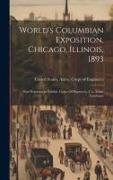 World's Columbian Exposition, Chicago, Illinois, 1893: War Department Exhibit. Corps Of Engineers, U.s. Army. Catalogue