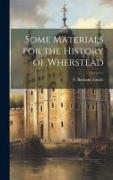 Some Materials for the History of Wherstead