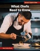 What Chefs Need to Know