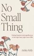 No Small Thing: Finding Freedom and Significance in the Right Here, Right Now of Life
