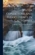 Water Conditions and Flood Events in California: No.202-77