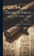 Errors of Speech and of Spelling, Volume 2