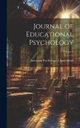 Journal of Educational Psychology, Volume 1