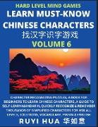 Mandarin Chinese Character Mind Games (Volume 6)