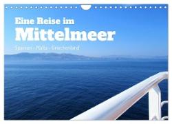 Eine Reise im Mittelmeer (Wandkalender 2024 DIN A4 quer), CALVENDO Monatskalender