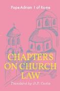 Chapters on Church Law