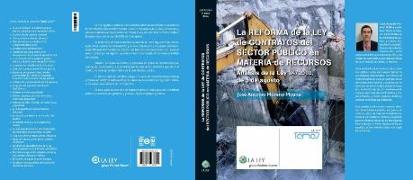 La reforma de la Ley de contratos del sector público en materia de recursos : análisis de la Ley 34/2010, de 5 de agosto