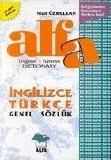 Alfa Ingilizce-Türkce Genel Sözlük Ciltli