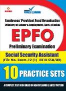 EPFO - Preliminary Examination - Social Security Assistant - 10 PTP