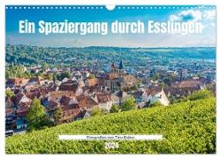 Ein Spaziergang durch Esslingen (Wandkalender 2024 DIN A3 quer), CALVENDO Monatskalender