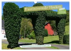 Faszinierende Hecken - Grüne Schönheiten im Monschauer Land (Wandkalender 2024 DIN A3 quer), CALVENDO Monatskalender