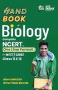 HandBook of Biology - Complete NCERT in One Liner Format for NEET/ CBSE Class 11 & 12
