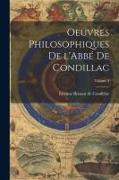 Oeuvres philosophiques de l'Abbé de Condillac, Volume 4
