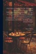 Oeuvres complètes de Diderot, revues sur les éditions originales, comprenant ce qui a été publié à diverses époques et les manuscrits inédits, conserv